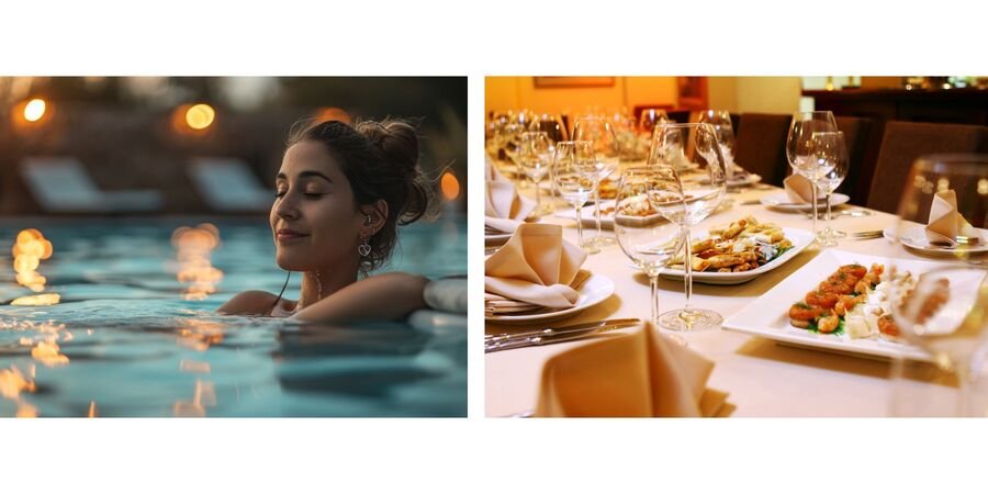 Wellness and Spa Retreats. Luxury resorts are well-known for their exceptional wellness programs and spa retreats that cater to your physical, mental, and emotional well-being. Culinary Delights. Luxury hotels don't just serve food; they create experiences that celebrate culinary arts in the most captivating way.