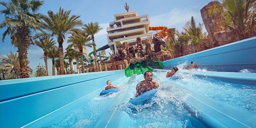 Aquaventure Waterpark. If water slides and beach vibes are more your style, then Aquaventure Waterpark is a must-visit. Located at Atlantis, The Palm, it offers a perfect mix of relaxation and adventure.