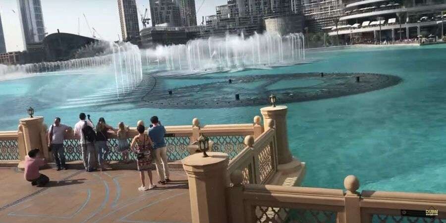 The Dubai Fountain: A Show You’ll Never Forget. The Dubai Fountain is another centerpiece of your stay. As the world’s largest choreographed fountain system, it puts on a spectacular show of water, music, and light. And the best part? You can see it right from the comfort of your suite. The music is even piped into the room’s audio system for a fully immersive experience.