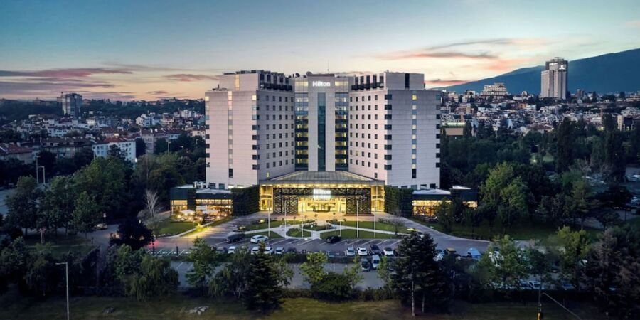 Hilton Sofia. Located in the vibrant heart of Bulgaria's capital, Hilton Sofia is an excellent choice for those seeking luxury accommodation in a cosmopolitan setting. This five-star escape combines modern sophistication with unparalleled convenience, promising a stay that is as stylish as it is comfortable.